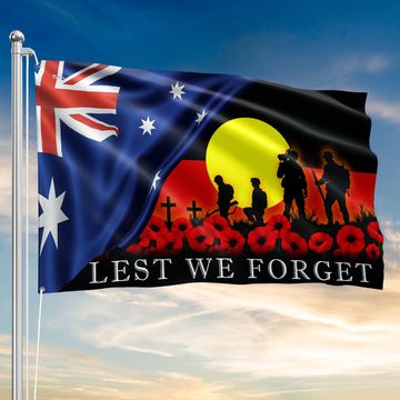Discover Australian Flag – Lest We Forget Australian Aboriginal Remembrance Flag