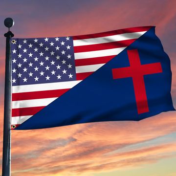 Discover Jesus Flag American Jesus Christian Grommet Flag