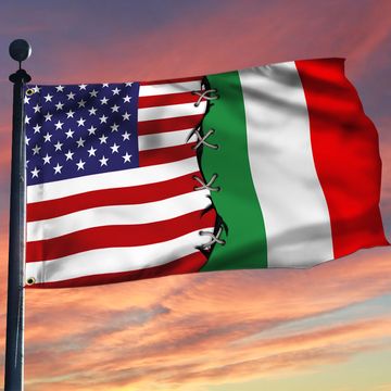 Discover Italian American Grommet Flag