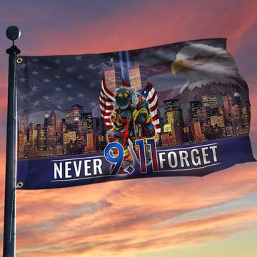 Discover Patriot Day 9.11 Never Forget September 11th American Flag