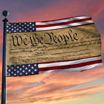 Discover We The People Patriotic American Grommet Flag DHP3320GFv1