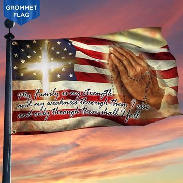 Discover Jesus Family Grommet Flag PN089GF