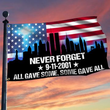 Discover September 11th Never Forget 911 Memorial Flag