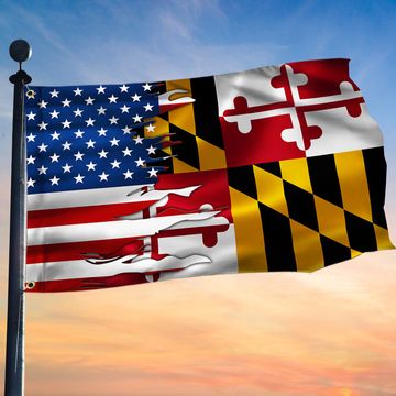 Discover Maryland And American Grommet Flag MLH1913GFv6