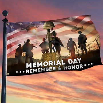 Discover Memorial Day Flag Remember And Honor Veterans Grommet Flag