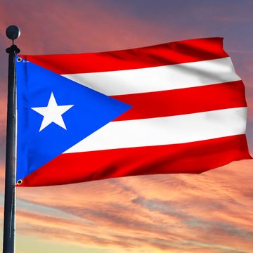 Discover Puerto Rico Puerto Rican Grommet Flag