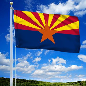 Discover Arizona Grommet Flag