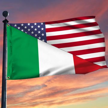 Discover Italian Flag Italian American Grommet Flag