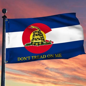 Discover Don't Tread On Me, Colorado Gadsden Flag