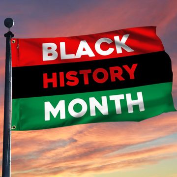 Discover Black History Month Grommet Flag