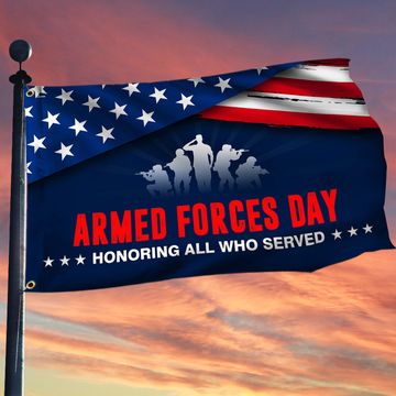 Discover U.S. Armed Forces Day Honoring All Who Served Grommet Flag