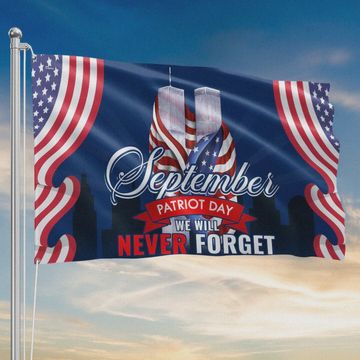 Discover 9/11 Memorial Patriot Day Grommet Flag