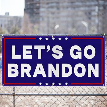 Discover Let’s go Brandon Fence Banner
