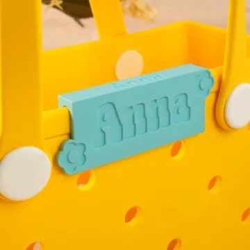 Discover Personalised 3D Printed Name Clip-On Bag Slide Accessory for Bogg Birthday Gift for Friends