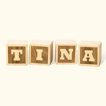 Discover Personalised Wooden Baby Name Blocks Baby Shower Gift Natural Wood Toy