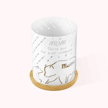 Discover Personalised Mama Bear Metal Candle Holder Gift for Mother