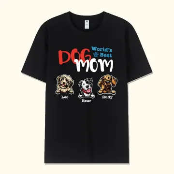 Discover Customized Dog Lover T-Shirt for Dog Dad Father's Day Gift