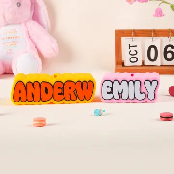 Discover Personalised Multicolour 3D Printed Letter Name Piggy Bank Money Box Daily Use Birthday Christmas Gift for New Parents Newborn Kids