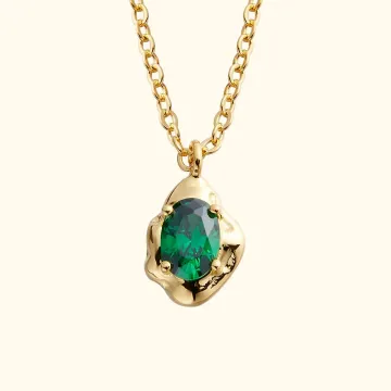 Discover Personalised Dainty Birthstone Necklace Birthday Mother’s Day Jewellery Gift for Her