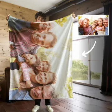 Discover Custom Photo Blanket Picture Blanket