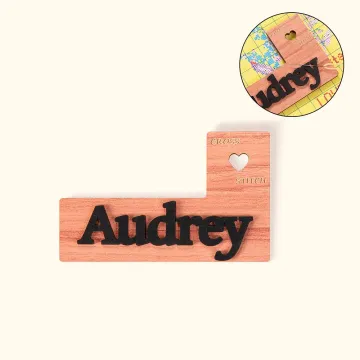 Discover Personalised 2 in 1 Wooden Cross Stitch Line Marker and Magnetic Needle Holder with Name Birthday Mother's Day Gift for Cross Stitch Lover