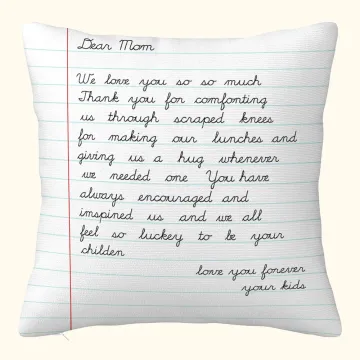 Discover Personalised I Love you So So Much Throw Pillow Cover Home Decor Mother's Day Father's Day Gift for Family