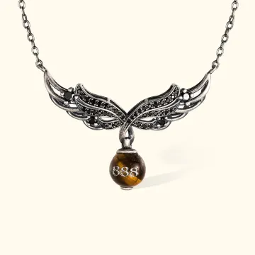 Discover Personalised Angel Number Crystal Necklace Guardian Angel Pendant Necklace Lucky Manifestation Jewellery Mother's Day Birthday Gift for Her
