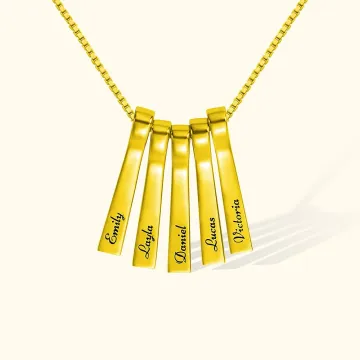 Discover Personalised Name Xylophone Bar Necklace Gift for Mother