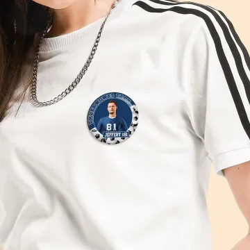 Discover Personalised Soccer Basketball Baseball Sport Team Photo Pin Button Badges with Name Number Set of 5 Game Day Accessories Gift for Sport Mom Dad