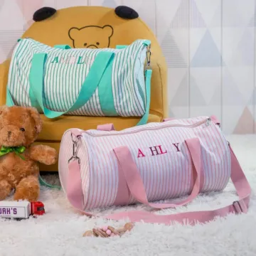 Discover Personalised Baby Travel Duffle Bag Weekender Overnight Bag with Embroider Name Water Resistant Large Capacity for Baby Shower Gift
