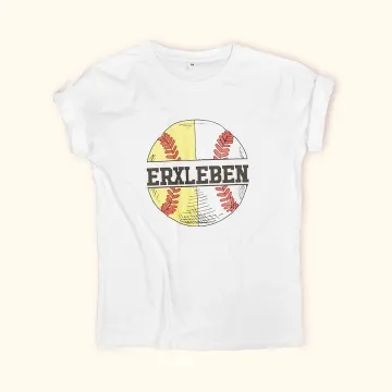 Discover Personalised Softball and Baseball Name Shirt for Mom of Both Sports Short Sleeve Casual Tee