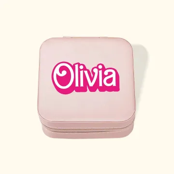 Discover Personalised Travel Jewellery Boxes with Name Birthday Bridesmaid Mother's Day Gift for Girls Mother Wife Friends