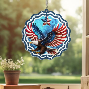 Discover Patriotic Eagle Suncatcher Acrylic Hanging