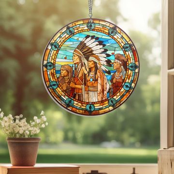 Discover Native American Suncatcher Acrylic Hanging