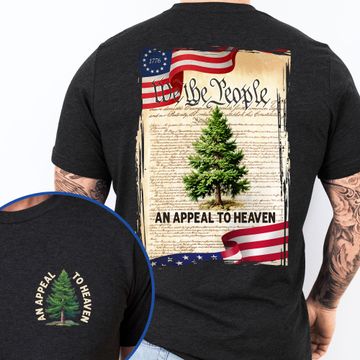 Discover We The People Betsy Ross 1776 Pine Tree An Appeal To Heaven T-Shirt