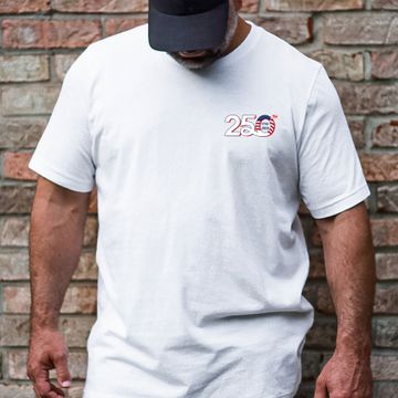 Discover 250 Years T-shirt | Patriotic Shirt for 250th Celebration