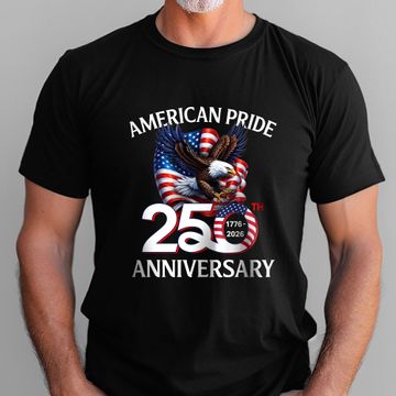 Discover American Pride T-Shirt | Patriotic 250th Anniversary Eagle 1776–2026 Tee