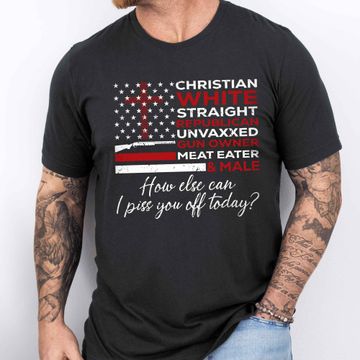 Discover Gifts For 4th of july, USA Flag Tee, Can I Piss You Off T-Shirt