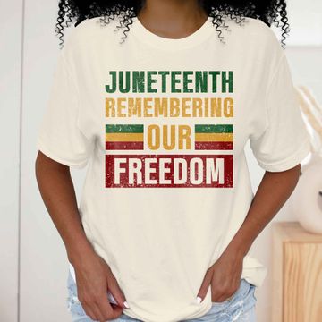 Discover Gifts For Black, Juneteenth Remembering Our Freedom T-Shirt