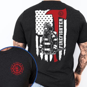 Discover American Firefighter T-Shirt