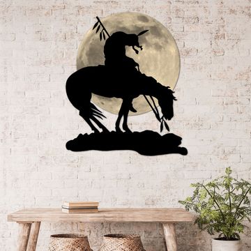 Discover The Trail of Tears Native American Hanging Metal Sign