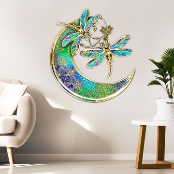 Discover Woodstock Metal Sign, Hippie Metal Sign Dragonfly Couple