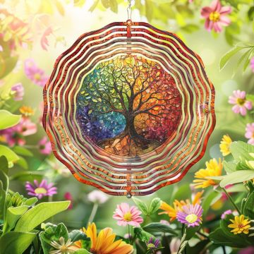 Discover Tree Of Life Wind Spinner