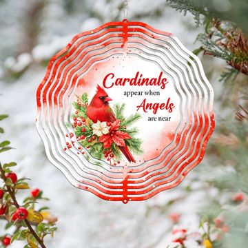 Discover Cardinal Wind Spinner Cardinals Appear When Angels Are Near