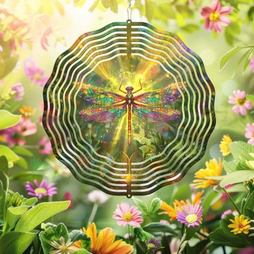 Discover Mystical Dragonfly Wind Spinner