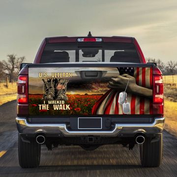 Discover U.S. Veteran I Walked The Walk Truck Tailgate Wrap