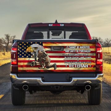 Discover Forever The Title Veteran Truck Tailgate Decal Sticker Wrap