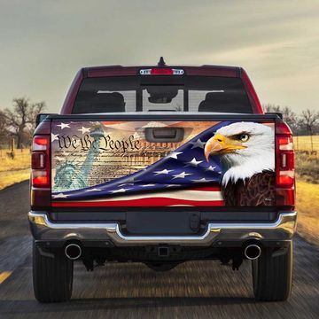 Discover American Eagle Truck Tailgate Decal Sticker Wrap