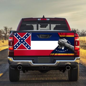Discover Mississippi State Truck Tailgate Decal Sticker Wrap