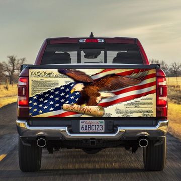 Discover We The People Tailgate Decal Sticker Wrap